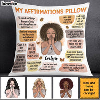 Personalized Christian Affirmations Pillow OB171 85O28 thumb 1