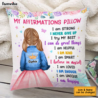 Personalized Granddaughter Kid Positive Affirmations Pillow OB173 85O53 thumb 1