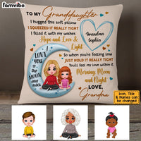 Personalized Granddaughter Love You To The Moon And Back Pillow OB176 32O53 thumb 1