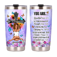 Personalized Faith Bible Emergency Number Christian Gifts For Daughter Steel Tumbler OB181 58O53 thumb 1