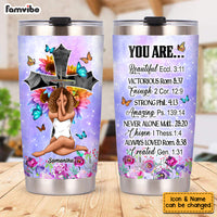 Personalized Faith Bible Emergency Number Christian Gifts For Daughter Steel Tumbler OB181 58O53 thumb 1