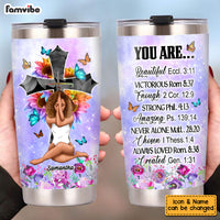 Personalized Faith Bible Emergency Number Christian Gifts For Daughter Steel Tumbler OB181 58O53 thumb 1