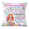 Personalized To My Granddaughter Mermaid Hug This Pillow OB201 58O53 1