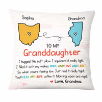 Personalized Long Distance Relationship Grandma Grandkids Cartoon Pillow OB182 58O47 thumb 1