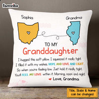 Personalized Long Distance Relationship Grandma Grandkids Cartoon Pillow OB182 58O47 thumb 1