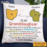 Personalized Long Distance Relationship Grandma Grandkids Cartoon Pillow OB182 58O47 thumb 1