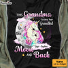 Personalized Grandma Loves Grandkid To The Moon And Back Unicorn T Shirt - Hoodie - Sweatshirt OB182 32O28 1