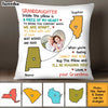 Personalized Long Distance To Granddaughter Photo Pillow OB181 23O34 1