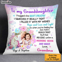 Personalized To My Granddaughter Unicorn Photo Pillow OB184 32O34 thumb 1