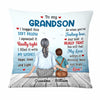 Personalized To My Grandson Hug This Pillow OB195 32O47 1