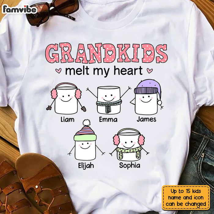 Personalized Grandma Marshmallow Shirt - Hoodie - Sweatshirt OB192 85O28 1