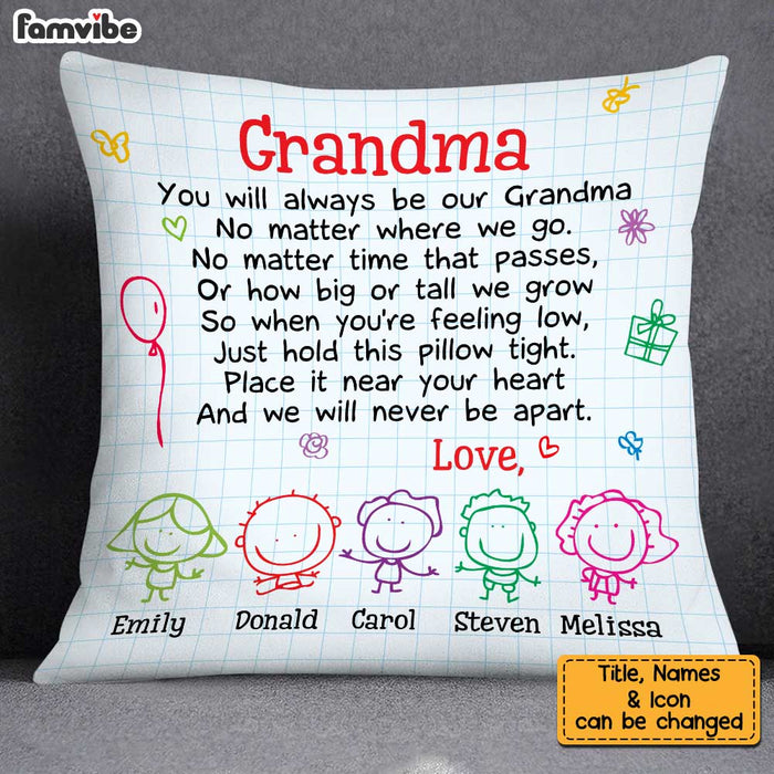 Personalized Grandma Pillow OB195 36O34 1