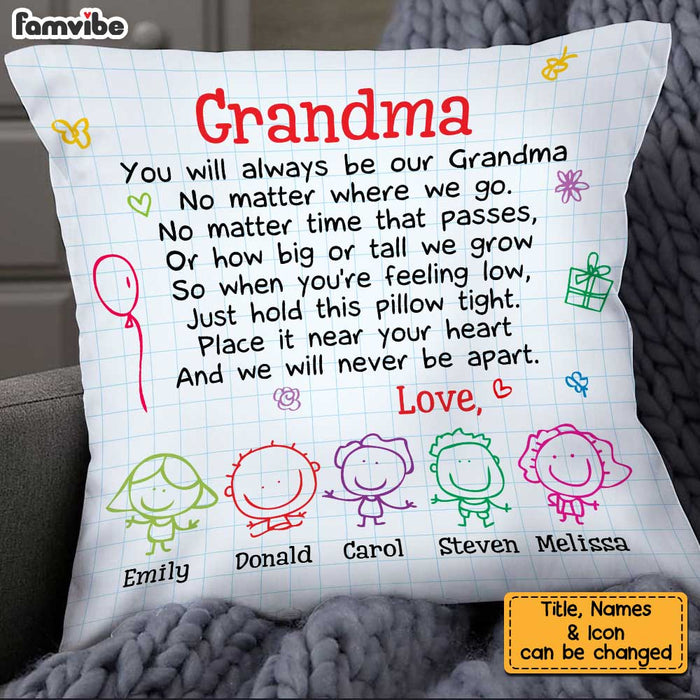Personalized Grandma Pillow OB195 36O34 1
