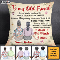Personalized Thank For Old Friends Forever Pillow OB194 32O28 thumb 1