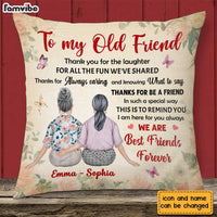 Personalized Thank For Old Friends Forever Pillow OB194 32O28 thumb 1