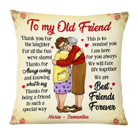 Personalized Thank You Old Friends Forever Pillow OB192 32O53 thumb 1