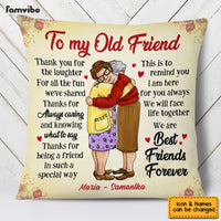 Personalized Thank You Old Friends Forever Pillow OB192 32O53 thumb 1