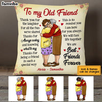 Personalized Thank You Old Friends Forever Pillow OB192 32O53 thumb 1