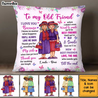 Personalized Old Friends Thank You Pillow OB192 58O34 thumb 1
