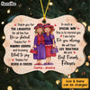 Personalized Old Friends Friendship Thank You For The Laughter Benelux Ornament OB203 58O47 1