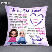 Personalized Old Friends Pillow OB202 85O69 thumb 1