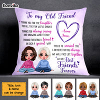 Personalized Old Friends Pillow OB202 85O69 thumb 1