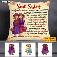 Personalized Soul Sister Old Friend Pillow OB202 23O53 thumb 1