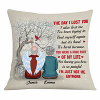 Personalized Memo The Day I Lost You Pillow OB203 30O34 thumb 1