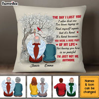 Personalized Memo The Day I Lost You Pillow OB203 30O34 thumb 1
