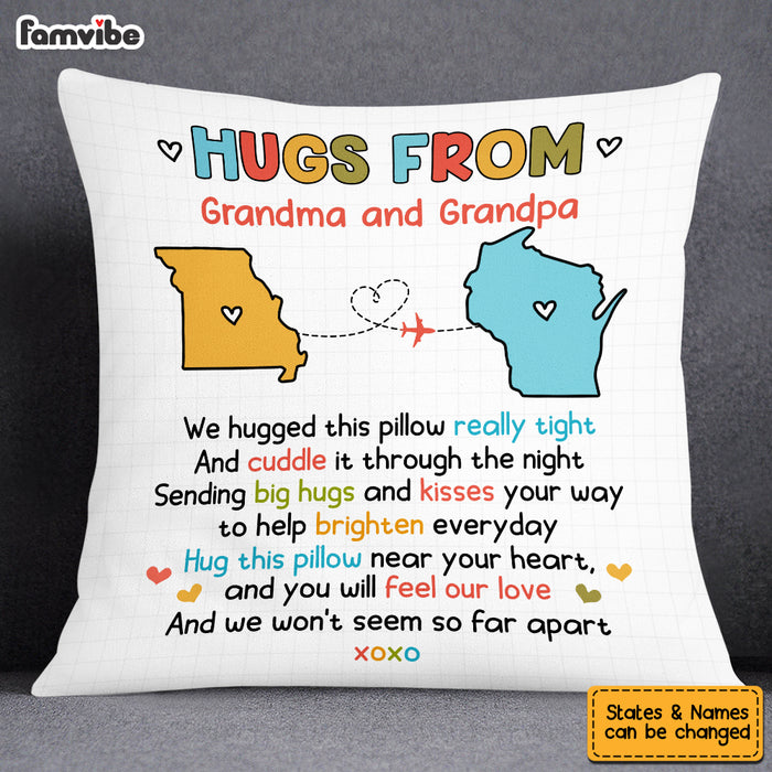Personalized Long Distance Hugs From Pillow OB201 23O53 1