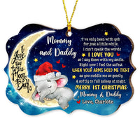 Personalized Baby Elephant First Christmas Ornament OB212 30O47 thumb 1