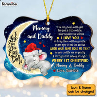 Personalized Baby Elephant First Christmas Ornament OB212 30O47 thumb 1