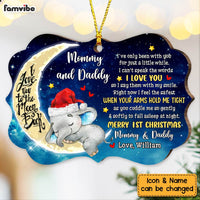 Personalized Baby Elephant First Christmas Ornament OB212 30O47 thumb 1