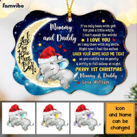 Personalized Baby Elephant First Christmas Ornament OB212 30O47 thumb 1