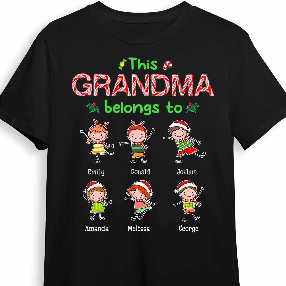 Personalized Grandma Christmas Shirt OB203 36O34 Primary Mockup