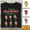 Personalized Grandma Christmas Shirt - Hoodie - Sweatshirt OB203 36O34 1