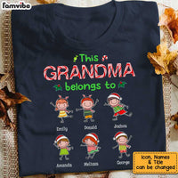 Personalized Grandma Christmas Shirt - Hoodie - Sweatshirt OB203 36O34 thumb 1