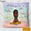 Personalized Daughter God Says Pillow OB223 36O28 1