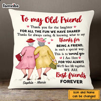 Personalized Old Friends Pillow OB211 85O47 thumb 1