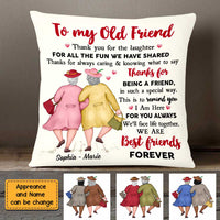 Personalized Old Friends Pillow OB211 85O47 thumb 1