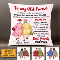 Personalized Old Friends Pillow OB211 85O47 thumb 1