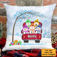 Personalized Grandma Snowman Pillow OB51 85O28 thumb 1