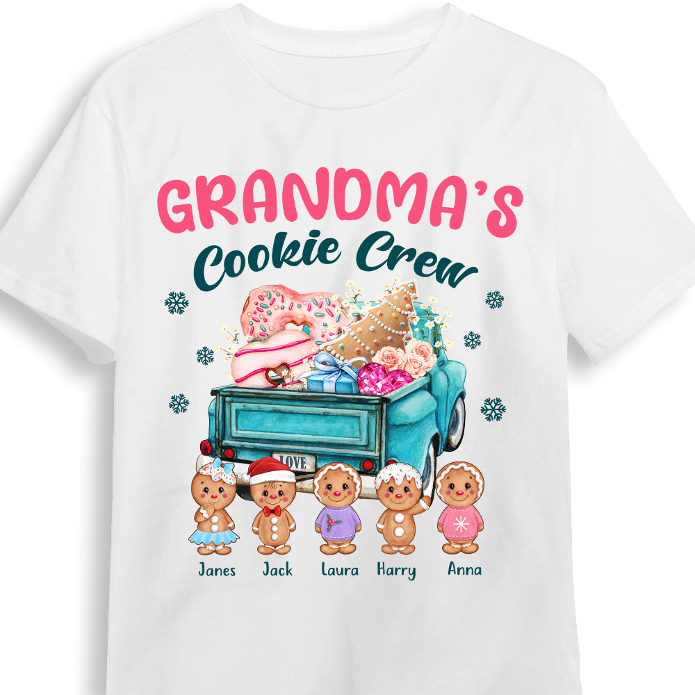 Personalized Grandma Cookie Crew Truck Shirt OB214 30O69 Primary Mockup