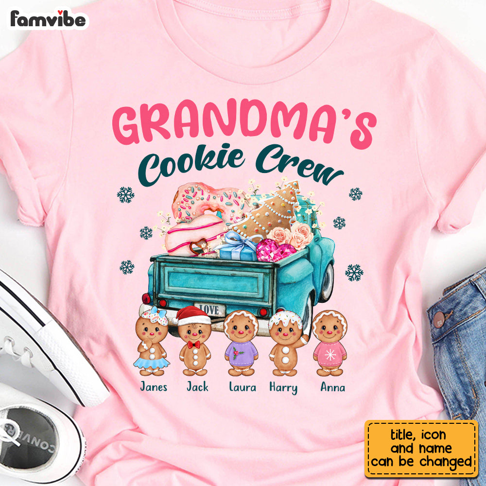 Personalized Grandma Cookie Crew Truck Shirt OB214 30O69 Primary Mockup