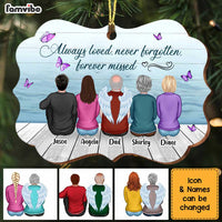 Personalized Memo Always Loved Never Forgotten Forever Missed Benelux Ornament OB213 32O34 thumb 1