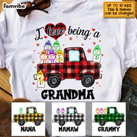Personalized Snowman Love Being A Grandma Buffalo Truck Shirt - Hoodie - Sweatshirt OB215 58O53 thumb 1
