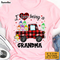 Personalized Snowman Love Being A Grandma Buffalo Truck Shirt - Hoodie - Sweatshirt OB215 58O53 thumb 1