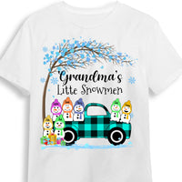 Personalized Grandma's Little Snowmen Shirt - Hoodie - Sweatshirt OB223 30O69 thumb 1