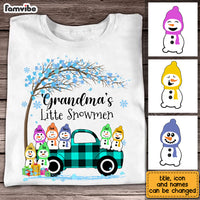 Personalized Grandma's Little Snowmen Shirt - Hoodie - Sweatshirt OB223 30O69 thumb 1