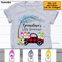 Personalized Grandma's Little Snowmen Shirt - Hoodie - Sweatshirt OB223 30O69 thumb 1